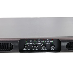 Yüksek kalite 110V ~ 230V 4-Channel 1000-Watt sınıf D güç dijital ses amplifikatörü istikrarlı çalışma 1U LiHui Metal kabuk dış mekan kullanımı - Product Image 2