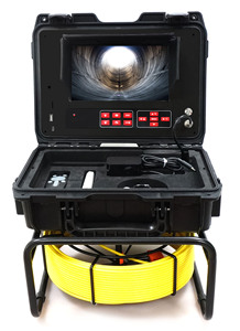 2025 New 23mm 30m ống cống borescope kiểm tra máy ảnh IP68 cống thoát nước đường ống có khớp nối Video nội soi với 9 inch - Product Image 2