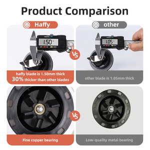 Máy xay sinh tố thay thế thép cắt lưỡi lắp ráp phụ tùng phần cho hamiton bãi biển Máy xay sinh tố - Product Image 4