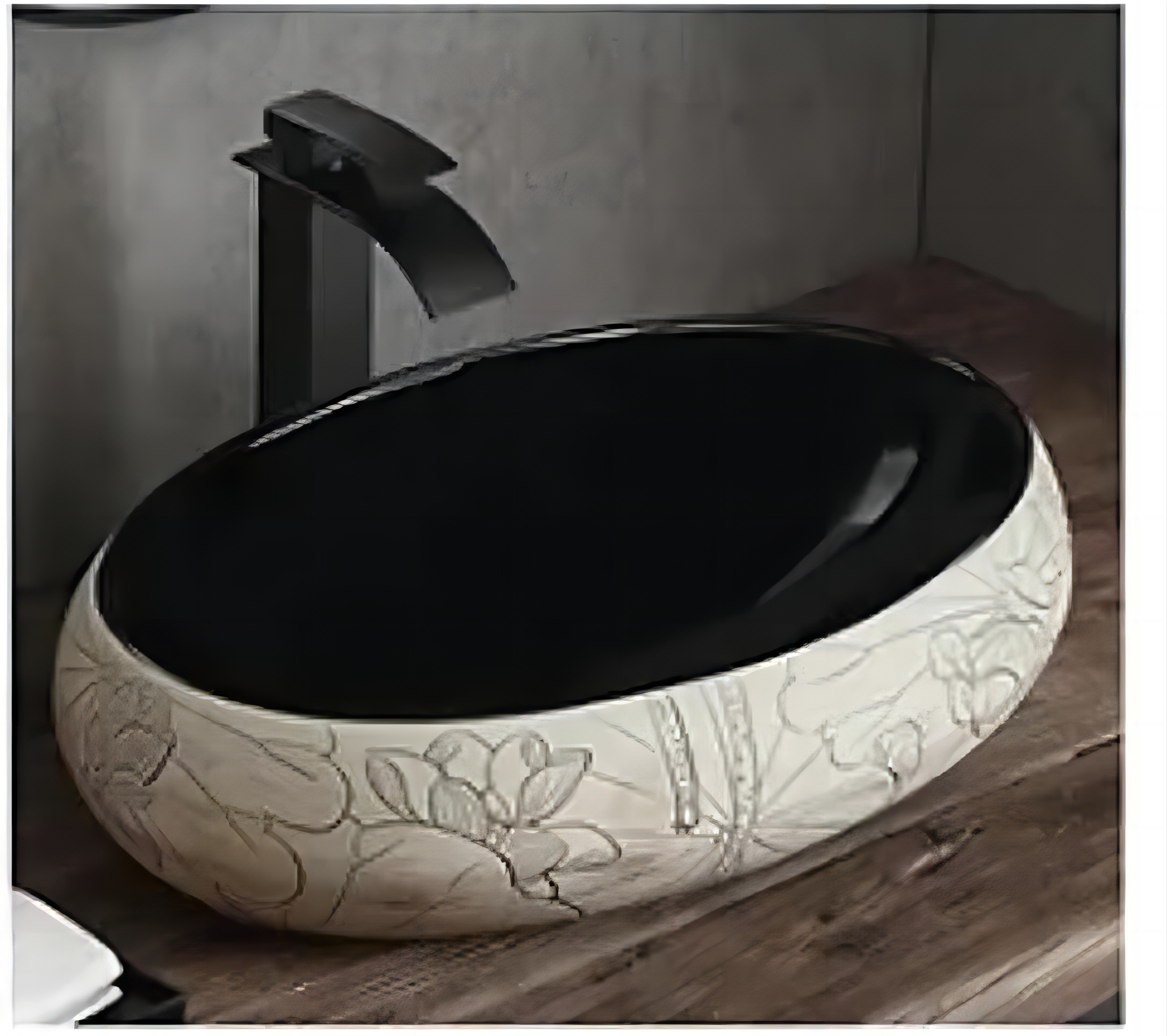 854A antique lotus
