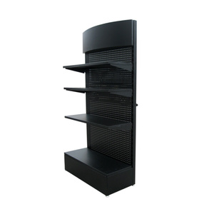 Tùy Chỉnh Kim Loại Làm Vườn Công Cụ Điện Phần Cứng Tầng Hiển Thị Khán Đài Gondola Kệ Kệ Pegboard Hiển Thị Đứng Kệ - Product Image 1