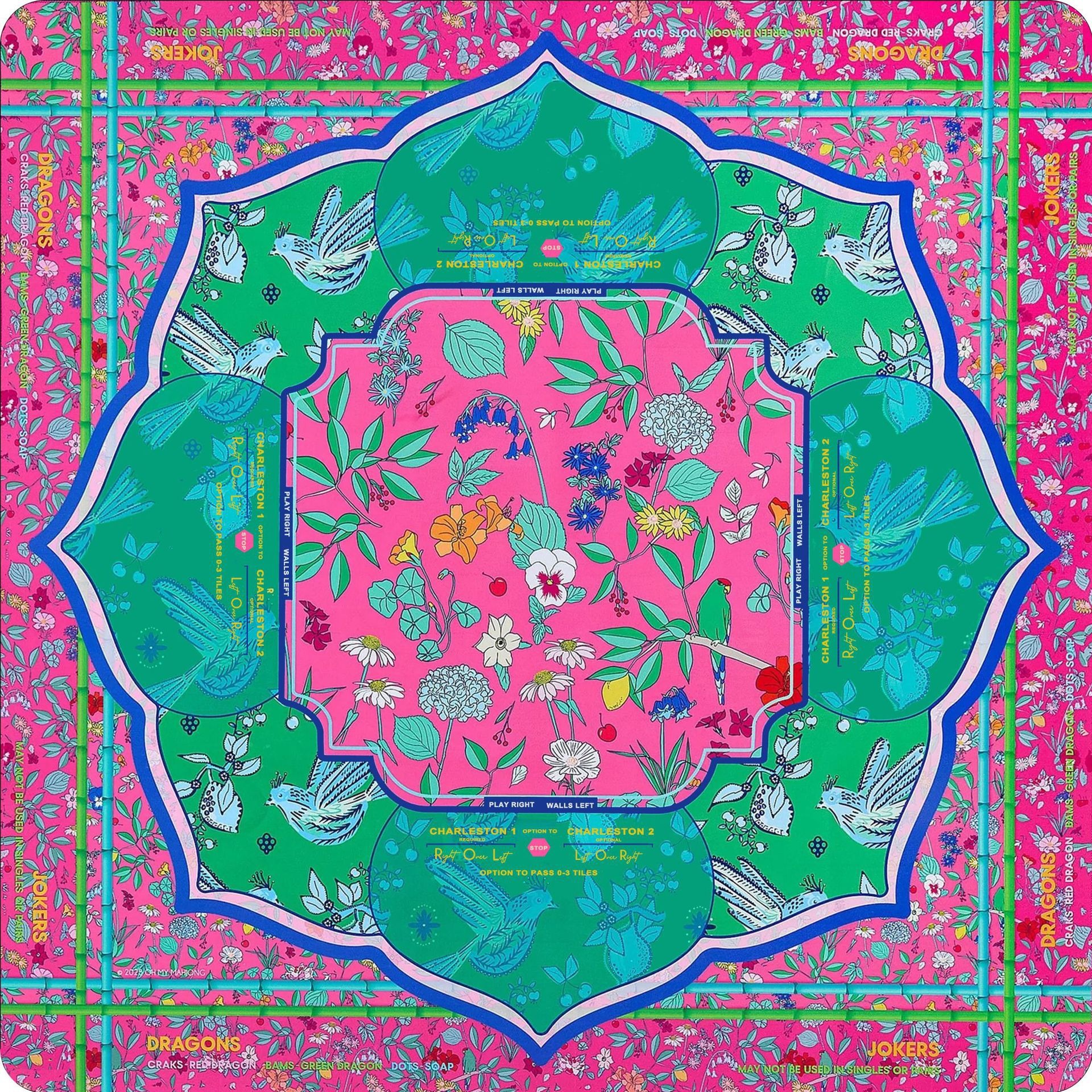 Fleur rose vif