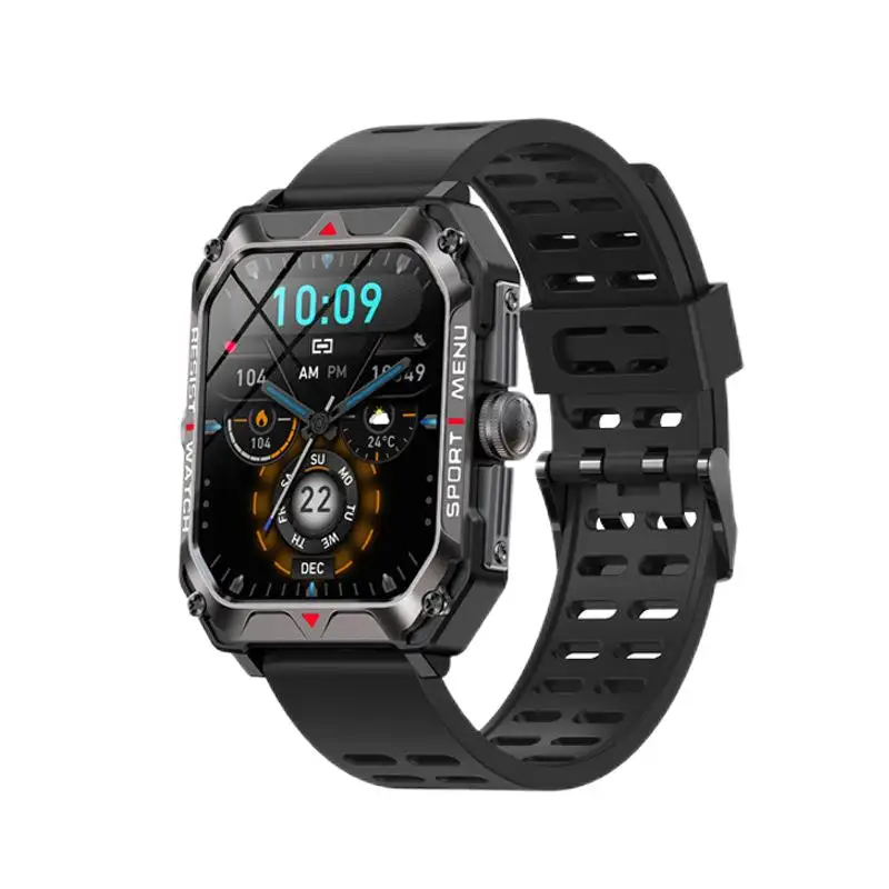 2023 gran oferta H22 deportes al aire libre Digital 2,02 pulgadas pantalla HD BT llamada Fitness pulsera electrónica reloj inteligente resistente al agua para hombres