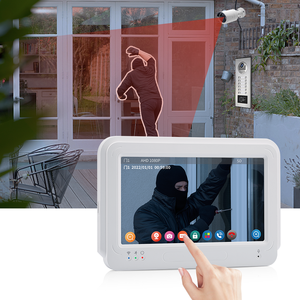 Factory Price 7 Inch 1080P Touch Screen <strong>Monitor</strong> Video <strong>Intercom</strong> <strong>System</strong> with 2MP HD and Wide Angle <strong>Camera</strong> for 12 Apartments - Product Image 2