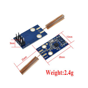 Taidacent OOK ASK Modulazione MSK Programmabile di Controllo SPI NRF 2500 Wireless RF Transceiver Module 433M 433MHZ CC1101 - Product Image 5