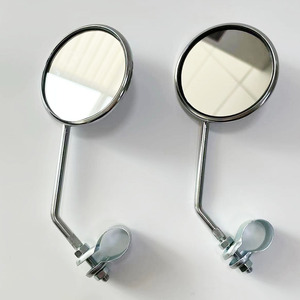 Mới đến gương chiếu hậu xe máy Gương bên xe đạp sửa đổi gương xe máy phổ thông 10.3cm 7cm - Product Image 5