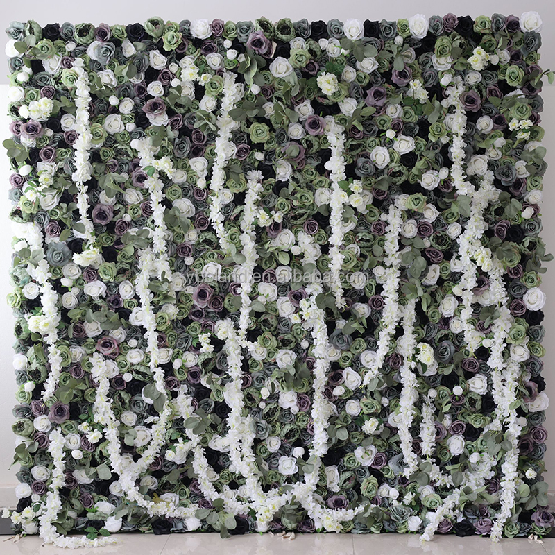 16# Green Flower Wall