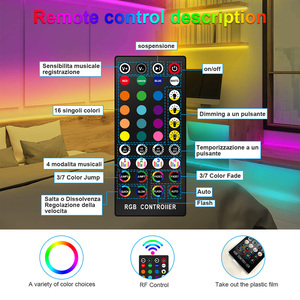 LEDEAST AV01Tuya sistema intelligente impermeabile AC85-265V o DC12V 5 smart meter striscia di RGB led con 5050 led chip - Product Image 3