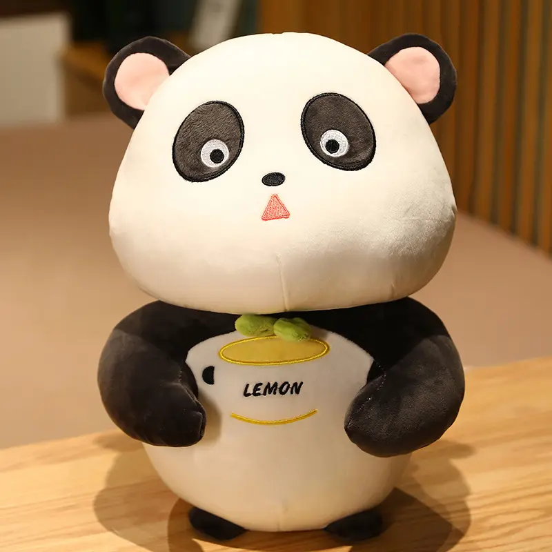 Animali di peluche Panda da 10 pollici con Panda Baby Soft Toy Doll per bambini Plushie Native Mom Baby