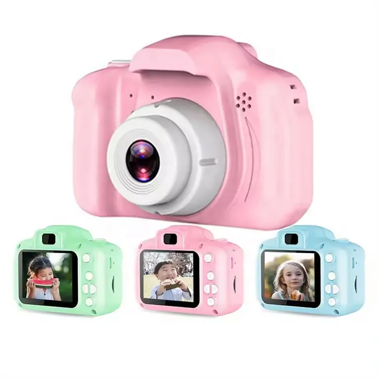 מצלמת ילדים מיני HD מסך 1080P הקרנת מצלמת וידאו צעצועי ילדים מתנות לתינוק יום הולדת מצלמה דיגיטלית לילדים לילד