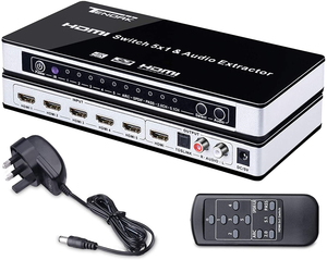 SIGH-5 entradas con extractor de audio, calidad 4K2K Witch 5, 1 salida con extractor de audio compatible con Support CL L/R 5.1C/ 7.1CH - Product Image 1