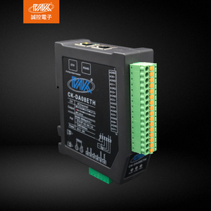 CK-DA08ETH 8チャンネルリモートIO取得モジュールModbus TCP 0-10V 4-20mAアナログ出力RS485インターフェイスイーサネット - Product Image 2