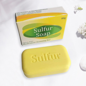 Hot bán cao cấp chất lượng thuốc chống mụn trứng cá lưu huỳnh xà phòng và rửa cơ thể cho da kháng khuẩn điều trị - Product Image 5