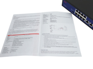 Hedy tiêu chuẩn PoE 8-Port 10/100Mbps 2 cổng uplink 6KV phổ biến chế độ bảo vệ tăng VLAN/Xem Con Chó/Tiêu chuẩn Chế độ mạng chuyển đổi - Product Image 5