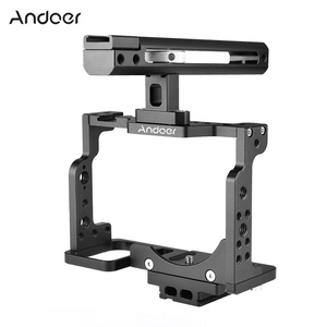 Andoer C15-B soğuk ayakkabı dağı ile kamera kafesi + üst kolu kiti Z6/Z7 DSLR kamera ile uyumlu - Product Image 2
