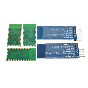 HC-05 HC 05 hc-06 HC 06 RFワイヤレストランシーバースレーブモジュールRS232/TTLからUARTへのコンバーターおよびアダプター - Product Image 5
