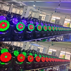 ZY RGBW 19x15W แสงไฟ LED แบบขยับหัวผึ้งพร้อมด้วยการซูมสำหรับงานแต่งงานโหมดควบคุมจุด DMX512 - Product Image 6