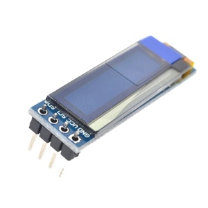 WAVGAT 0.91 zoll <span class=keywords><strong>OLED</strong></span> modul Blue White <span class=keywords><strong>OLED</strong></span> 128X32 <span class=keywords><strong>OLED</strong></span> <span class=keywords><strong>LCD</strong></span> <span class=keywords><strong>LED</strong></span> <span class=keywords><strong>Display</strong></span> <span class=keywords><strong>Module</strong></span> 0.91 "IIC Communicate