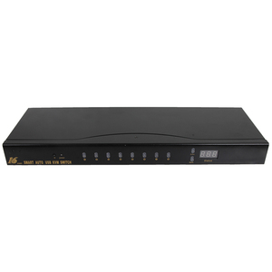 VCOM 16进1出VGA KVM开关，带红外遥控器，用于计算机到键盘鼠标视频监视器切换器 - Product Image 2