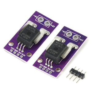 50Aホール電流センサーモジュールリニアアナログAC DC 3.3V-5V ACS758 ACS758LCB-050B高精度Arduino RCモデルコネクタ - Product Image 1