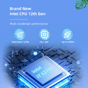 デスクトップPCゲーミングコンピューターco I3 I5 I7 I9 16gb 512gb rtx 3060プレブライドゲーミングコンピューターフルHDオフィスデスクトップコンピューターオールインワンPC - Product Image 3