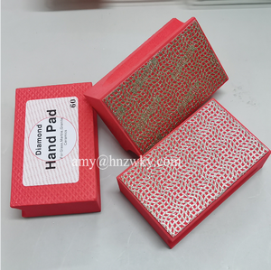 Kim cương tay đánh bóng Buffing Pads tùy chỉnh OEM tùy chọn cho gốm gạch đá cẩm thạch đá - Product Image 4