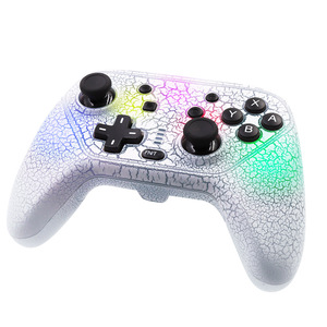 Mando inalámbrico con luces coloridas ajustables para Nintendo Switch Pro/PC/Android iOS, Mando de juego multifunción - Product Image 3