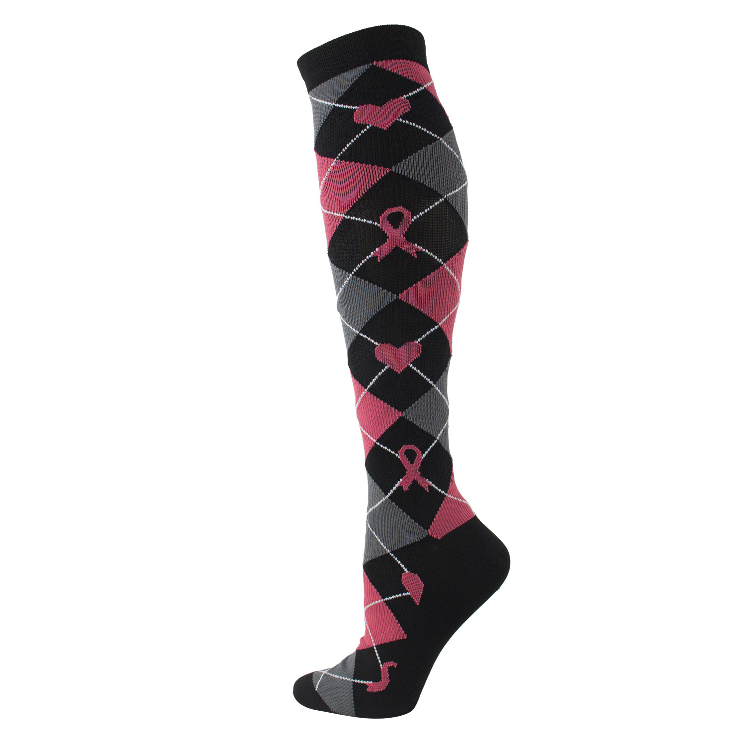Black check ribbon