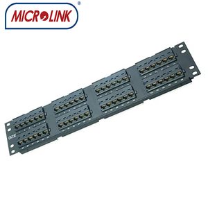 可拆卸48端口5类配线架utp类5e非屏蔽rj45克朗配线架 - Product Image 3