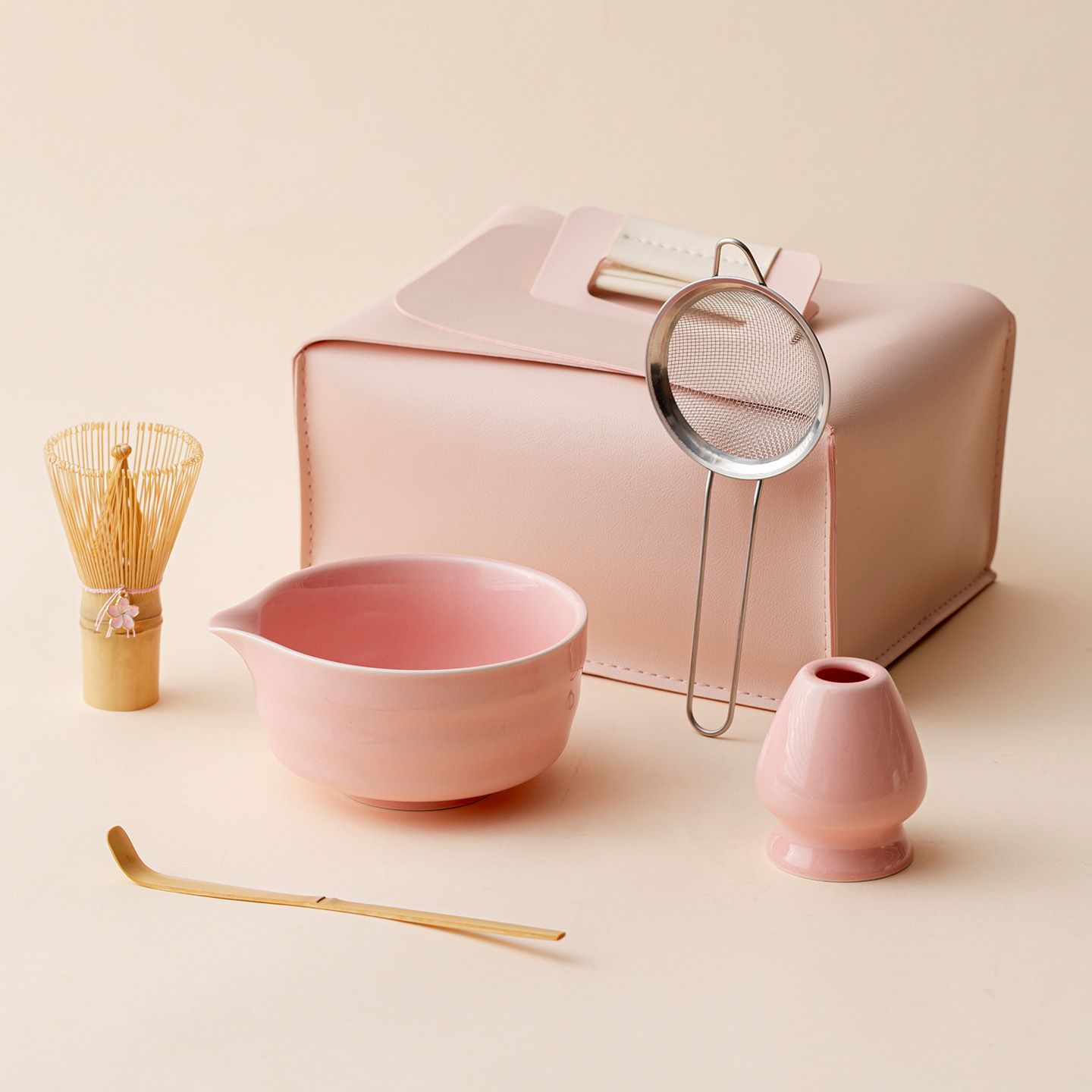 5 pcs set-- set 2 Pink