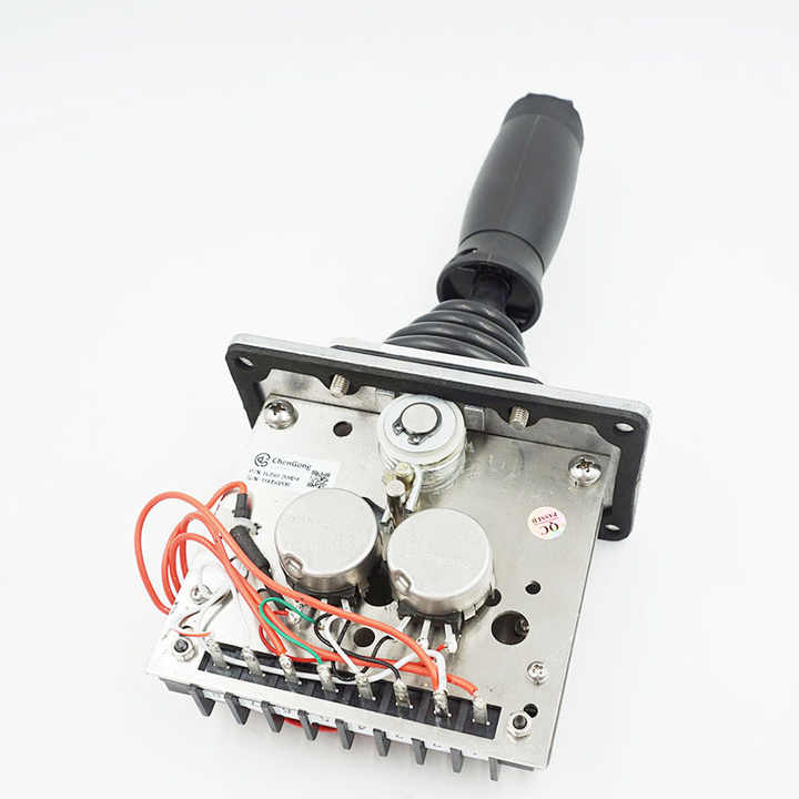 HJ50 Single-Axis manufacture industrial Joystick controller GE-20424 hall effect for Cranes Excavators Forklifts AWP