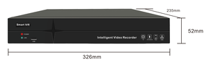 Nvr 4K 36ch Nvr Network Video Recorder 2 SATA Audio Alarm Max 36 Channel 4K IP Camera Input Network Video Recorder