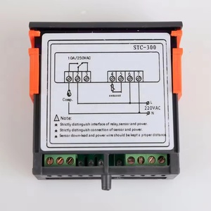 AC 220V Digital Thermostat <strong>Controller</strong> STC 300 Microcomputer Thermostat <strong>NTC</strong> Sensor Adjustable <strong>Temperature</strong> Industrial Use ODM - Product Image 4