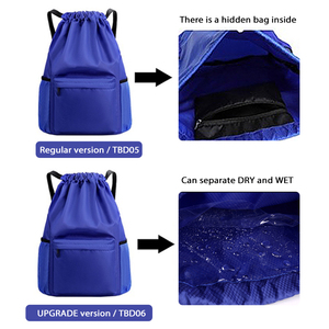 Tùy Chỉnh Dây Kéo Túi Thể Thao Oxford Vải Unisex Với Dây Kéo Túi Đầy Màu Sắc Phòng Tập Thể Dục Đa Chức Năng Dây Kéo Phòng Tập Thể Dục Dây Kéo Túi - Product Image 3