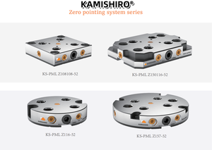 CNC Machine 5th Axis Kamishiro zero Point Clamping System Self <strong>Centering</strong> Vise Adapter Lang Compatible Quick Point 52mm Distance - Product Image 5