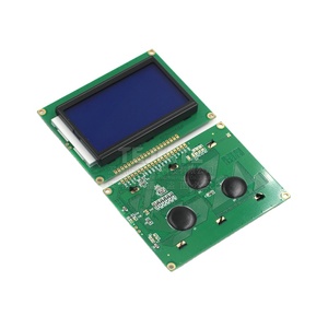 Modulo LCD 128*64 punti 5V schermo blu 12864 LCD con retroilluminazione ST7920 porta parallela LCD12864 - Product Image 1