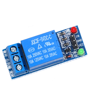 Nuovo 5V basso livello Trigger 1 canale relè modulo interfaccia scheda scudo per PIC AVR DSP ARM MCU Arduino spedizione gratuita