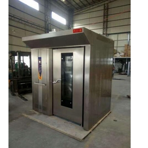 البسكويت كعكة الخبز الدورية الخبز فرن برف مخبز 32 64 صواني الكهربائية الديزل الغاز فرن دوار سعر - Product Image 6