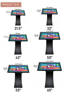 Kapazitiver Touchscreen-Monitor Kiosk-Display Warteschlangen managements ystem Touch Kiosk Wasserdichter Touch-Kiosk - Product Image 2