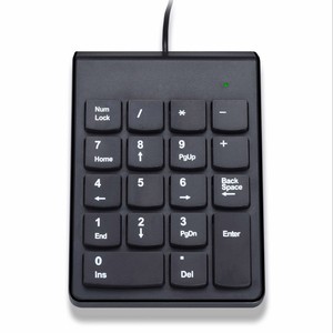 <strong>Mini</strong> 18-Keys Wired <strong>Numeric</strong> Numpad <strong>USB</strong> Digital Pave <strong>Keyboard</strong> for Accounting Teller Laptop Notebook Tablets - Product Image 4