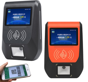 China Android pos terminal automatizado sistema de tickets bus lector de tarjetas inteligentes dispositivo de pago - Product Image 4