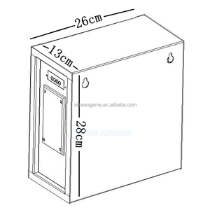 JY-926A sikke alıcı seçici demir zaman kontrol kutusu ile 110V/220V güç kaynağı İngilizce sikke zamanlayıcı - Product Image 6