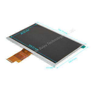 液晶ディスプレイ1024x600 tft液晶モジュール40ピンtft液晶パネルlvdsインターフェイス - Product Image 3