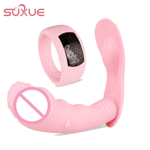 Bragas vibradoras de 10 velocidades con Control remoto, bragas vibradoras de Punto G con pene - Product Image 3