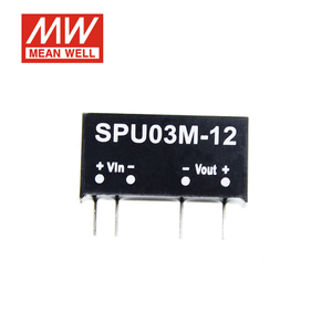 Fuente de alimentación Mean Well, convertidor de salida única no regulada, 12V, 3W, 1, 2, 1, 2, 1, 1, 2, 1, 2 - Product Image 3
