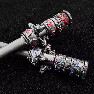 5 Có sẵn cổ <span class=keywords><strong>Retro</strong></span> 7 trong 1 tay ma thuật <span class=keywords><strong>Spinner</strong></span> phổ biến RPG thanh xúc xắc với hộp gói - Product Image 4