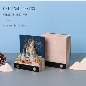 Weekly Deals <strong>Paper</strong> Craft 146 Sheets <strong>Memo</strong> Pads <strong>Paper</strong> Art Castle 3D Stick Notes Original Diy Post Notes <strong>Notepad</strong> - Product Image 4