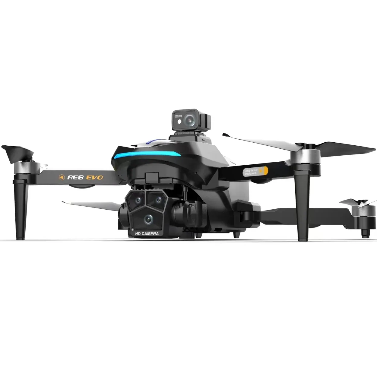 AE8 EVO 5G HD Image Transmission Brushless Motor 90 Degree Servo Camera RC GPS Drone with Obstacle Avoidance