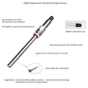 CE ISO VP Connection <strong>Analog</strong> <strong>Output</strong> Current Water Do Tester High Temperature Dissolved <strong>Oxygen</strong> Probe for Bio-technology - Product Image 5