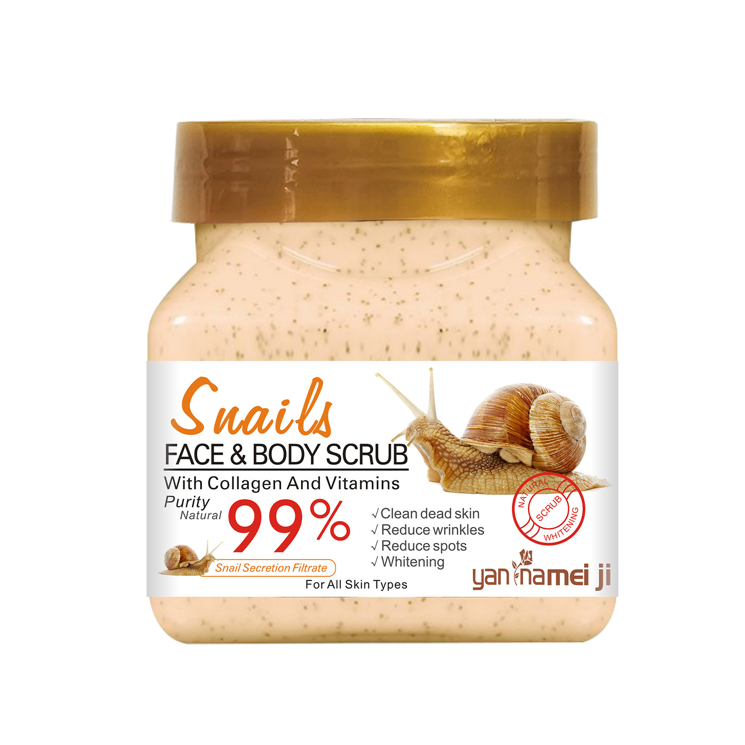 Gommage à l'escargot
